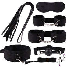 Load image into Gallery viewer, Sex Toys For Couples Handcuffs Whip Nipples Clip Blindfold Mouth Gag Adult Sex Toys Kit BDSM Bondage Toy Flirt Games For Couples