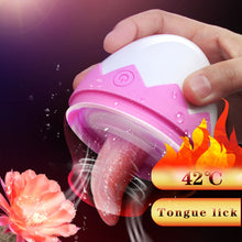 Load image into Gallery viewer, 7 Speeds Tongue Vibrator Clitoris Stimulator Nipple Sucker Breast Licking Massager Clit Vibrator Sex Toys Masturbator for Women