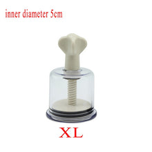 Load image into Gallery viewer, 1 PC Women Breast Nipple Sucker Clitoris Massager Nipple Clamps Pump Breast Enlarger Adult Sex Products 4 Sizes For Choose