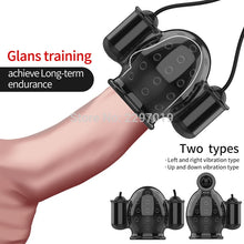 Load image into Gallery viewer, KNETSCH Sex Toy For Men Penis Massager Male Masturbator Delay Lasting Trainer Sex Products Men's Glans Vibrator Ghost Exerciser