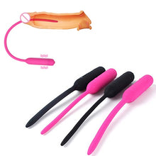 Load image into Gallery viewer, Sex Products Dildo Vibrating Penis Plug Silicone Urethral Tube Prostate Massager Masturbator Erotic Adult Sex Toys For Men Gode