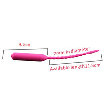 Load image into Gallery viewer, Sex Products Dildo Vibrating Penis Plug Silicone Urethral Tube Prostate Massager Masturbator Erotic Adult Sex Toys For Men Gode