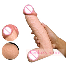 Load image into Gallery viewer, Super Big 10.6 Inch Realistic Dildo Vibrator Huge Penis for Woman Masturbator Silicone Strong Sucker Adult Sex Toys