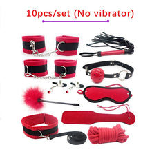 Load image into Gallery viewer, Erotic Toys Vibrator Bullet sex Bondage Fetish Kit Restraints Intimate Toys for Adults Handcuffs Female Fun Sex Item Sex Tools
