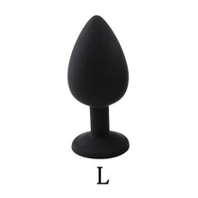 Load image into Gallery viewer, Silicone Anal Butt Plug Removable Jewel Decoration Beginner Prostate Massager Anus Plug Bullet Vibrators Sex Toys For Man Gay