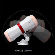 Load image into Gallery viewer, Loverkiss Double End Male Masturbator Realistic Vagina Pussy Anal Sex Toys for Men Handsfree Removable Sucker Penis Trainer