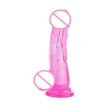Load image into Gallery viewer, JIUAI 18cm Big Black Realistic Vibrating Dildos Sucker Dick for Women, Erotic Sex Toys Simulation Male Penis Adult Products #E30