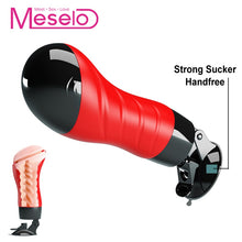 Load image into Gallery viewer, Meselo Handfree Male Masturbator For Man Vagina Real Pussy Penis Adult Sex Toys For Men Masturbatings Strong Sucker Sex Machine