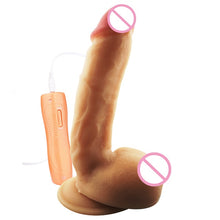 Load image into Gallery viewer, 5cm Super Huge Realistic Dildos 10 Frequency Vibrators Large Big Penis With Sucker Cup G-Spot Stimulator Cock Sex Toys For Woman