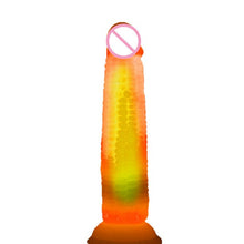 Load image into Gallery viewer, USB Silicone Masturbators Massager Penis Anus Vagina LED Waterproof Sucker Adult Toy Ultra Realistic New Skin Magic Wand