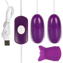 Load image into Gallery viewer, Clitoris Stimulator Vibrator Dildo Tongue  Licking Adult Toy For Couples Nipple Sucker Remote Control Vibrator Sex Toy for Women
