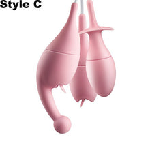 Load image into Gallery viewer, 3pcs/2pcs/1pc 10 Modes Clitoris Stimulator Tongue Licking Vibrator Nipple Sucker Anal Plug Women Masturbator Gay Sex Toys