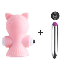 Load image into Gallery viewer, Nipple Sucker Stimulator Womanizer Vibrator Licking Pussy Pump Nipple Sucking Tongue Breast Enlarger Vibrator Sex Toys For Women