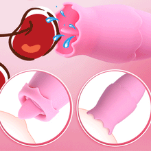 Load image into Gallery viewer, Nipple Sucker Tongue Vibrator Orgasm Clitoris Stimulator Breast Enlarge Massager G-Spot Vibrators Sex Toys for Women Masturbator
