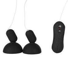 Load image into Gallery viewer, 16 Speeds Remote Nipple Sucker Vibrator Breast Pump Nipple Massager Vibration Suction Cup Chest Masturbator Sex Toys for Women