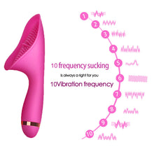 Load image into Gallery viewer, 10 Speed Sex Vibrator for Woman Masturbator Oral Clitoris Stimulator Vagina Nipple Sucker Vibrator Erotic Toys For Adult#J30