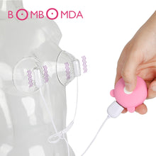 Load image into Gallery viewer, 10 Modes Electric Lick Breast Enlargement Vibrator Vibrating Breast Stimulator Massager Nipple Sucker Pump Sex Toys for Woman