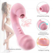 Load image into Gallery viewer, G Spot Rabbit Vibrator Sex Toys for Woman  Womanizer Clit Sucker Powerful Vibrator Clitoris Phalos Clitoris Sucke Sex Shop.