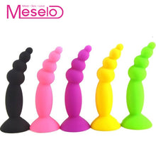 Load image into Gallery viewer, Meselo Sucker Beads Butt Plug Anal Beads Toys Lesbian Gay Sex Toys For Men Woman Masturbator Anal Plug Adult Erotic Products New