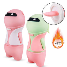 Load image into Gallery viewer, Oral Clitoris Sucking Stimulator Tongue Vibrator Nipple Sucker Breast Enlarge Heating Vibrators Sex Toys Masturbator for Women