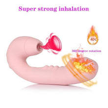 Load image into Gallery viewer, RABBITOW G-spot Vibrators Clitoris Sucker Silicone Vibrating Panties Oral Sucking Vibrator Sex Toys for Women