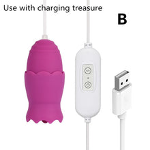 Load image into Gallery viewer, G Spot Nipple Sucker Tongue Vibrator Orgasm Clitoris Stimulator Breast Enlarge Massager Vibrators Sex Toys for Women Masturbator
