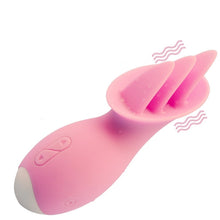 Load image into Gallery viewer, USB Charge 10 Modes Silicone G spot Tongue Vibrators Clit Nipple Sucker Tongue Vibrating Clitoral Stimulator Sex Toys For Women