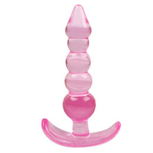 Load image into Gallery viewer, Silicone Anal Dildo Prostate Massager Anal Beads Plug G Spot Butt Plug Masturbation No Vibrator Sex Toys For Woman Sex Shop