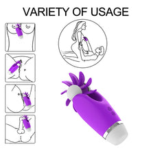 Load image into Gallery viewer, Sucking Vibrators Sex Toys For Women G-Spot Nipple Sucker Tongue Vibrator Clitoris Stimulator Breast Enlar Vagina Massager Dildo