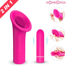 Load image into Gallery viewer, Female Vibrators Clitoris Stimulator Massager G-spot Nipple Sucker Licking Clitoris Stimulator Sex Toys for Women Masturbator