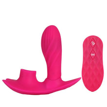 Load image into Gallery viewer, Clit Sucker  Heating Dildo Vibrator Blowjob Tongue Vibrating Nipple Sucking Sex Oral Licking Vagina Stimulator Sex Toy for Women