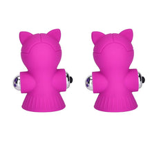 Load image into Gallery viewer, 2Pcs Nipple Enhancer Bigger Vibrator vagina sextoy femme Enlarger Sucker Vacuum Male Female adult sex toys #89