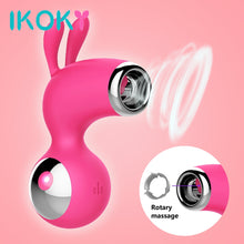 Load image into Gallery viewer, IKOKY 7 Speeds Tongue Vibrators Nipple Sucker Sex Toys For Women Oral Sex Clit Vagina Stimulator Clitoris G-spot Massage