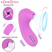 Load image into Gallery viewer, Oral Sex Vagina Sucking Vibrators Womenizer Tongue Licking Dildo Vibrator Nipple Sucker Clitoris Stimulation For Women Sex Toys