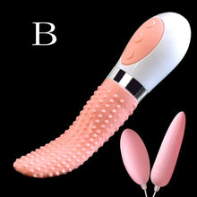 Load image into Gallery viewer, Sex shop free shipping hot products electric tongue sucker masturbation supplies female vibrator G point fun toys