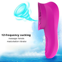 Load image into Gallery viewer, Clitoral Sucking Vibrator 12 Suction Kissing Vibration Modes Sucker Nipples Massage Sex Toys For Women Masturbation Rechargeable