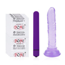 Load image into Gallery viewer, Women Vibrator Realistic Small Dildo Combination Soft Rubber Penis Sucker Lifelike Dick Female Sex Toys Couple Sex Games Product