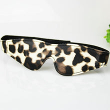Load image into Gallery viewer, Leather Blindfold Adult Games BDSM Flirt Sex Toy Sexy Eye Mask Sleeping Masquerade Cat Eye Party club Coslay Mysterious