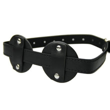 Load image into Gallery viewer, Leather Blindfold Adult Games BDSM Flirt Sex Toy Sexy Eye Mask Sleeping Masquerade Cat Eye Party club Coslay Mysterious