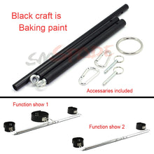 Load image into Gallery viewer, Sex restraint adjustable spreader bar, Chrome Leg Restraints Without Cuffs Fun Play ,adult sexy game
