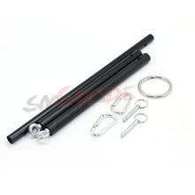 Load image into Gallery viewer, Sex restraint adjustable spreader bar, Chrome Leg Restraints Without Cuffs Fun Play ,adult sexy game