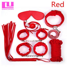 Load image into Gallery viewer, Utinta Leptura Sex Bondage Kit 7 Pcs Adult Games Set Handcuff Footcuff Whip Rope Blindfold for Couples Erotic Toys Sex Products