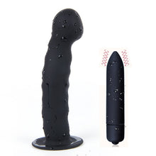 Load image into Gallery viewer, 10 Speed Big Dildo Vibrator for Women Anal Plug Bullet Vibrator Prostate Massage With Sucker Cup Unisex Prostate Massage Sex Toy