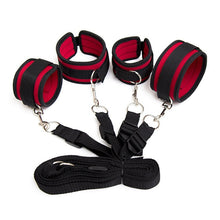 Load image into Gallery viewer, Adult Games BDSM Bondage Restraint Belt 10pcs/set Sex Handcuffs Nipple Clamp Whip Collar Love Kit Sex Toys for Couples