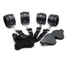 Load image into Gallery viewer, Smspade bdsm Bondage Sex Toys for Couples Adult Games Bondage Restraints Kit Handcuffs+Ankle Cuffs &amp; bdsm Mask Blindfold for Sex