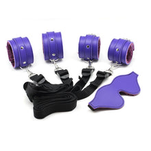 Load image into Gallery viewer, Smspade bdsm Bondage Sex Toys for Couples Adult Games Bondage Restraints Kit Handcuffs+Ankle Cuffs &amp; bdsm Mask Blindfold for Sex
