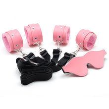 Load image into Gallery viewer, Smspade bdsm Bondage Sex Toys for Couples Adult Games Bondage Restraints Kit Handcuffs+Ankle Cuffs &amp; bdsm Mask Blindfold for Sex
