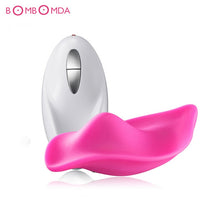 Load image into Gallery viewer, USB Charged Quiet Panty Vibrator Wireless Remote Control Portable Clitoral Stimulator Invisible Vibrating Egg Sex-toys for Women