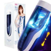 Load image into Gallery viewer, Electric Automatic Telescopic Rotation Male Masturbator Moan Interactive Masturbation Cup Powerful Sex Machine Sex Toys for Man
