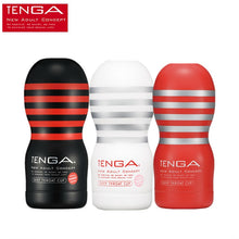 Load image into Gallery viewer, TENGA Japanese Realistic Sex Cup Pussy Oral 3D Deep Throat Artificial Vagina Male Masturbator Oral Sex Toys Products for Men